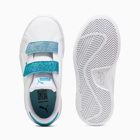 Puma Smash 3.0 L Glitter Velcro V PS