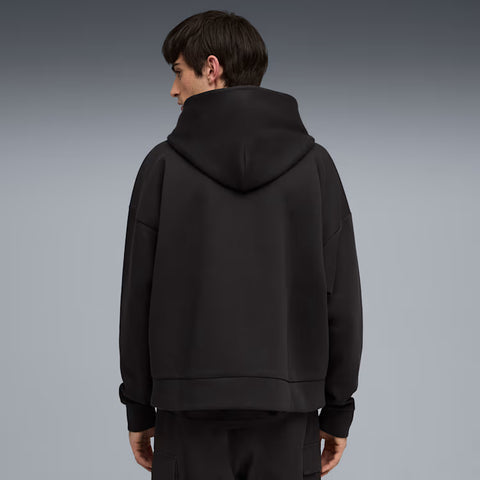WARDROBE ESS Boxy Full-Zip Hoodie DK Men