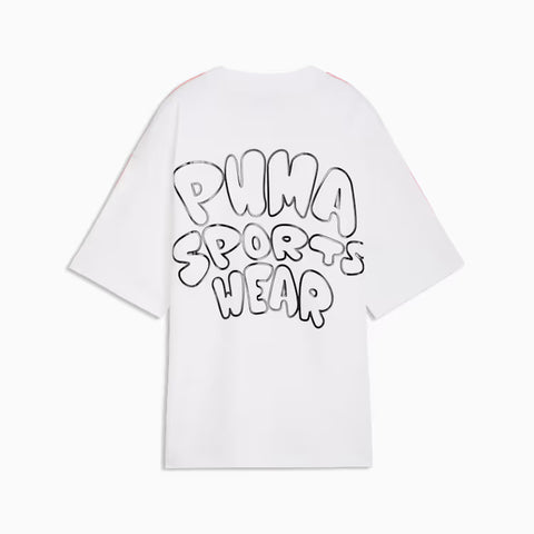 LUMINOUS CLOUD Oversized Graphic Tee