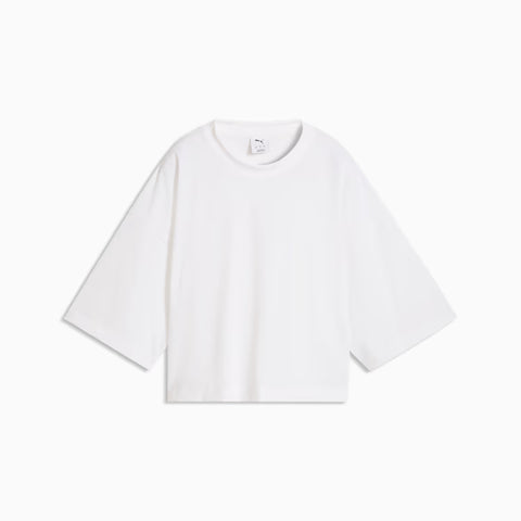PUMATECH SENSE Oversized Warpknit Short Tee Women