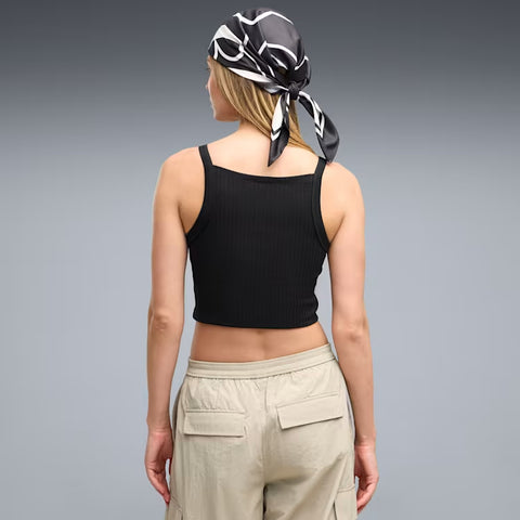 ESS Ribbed Crop Top Women