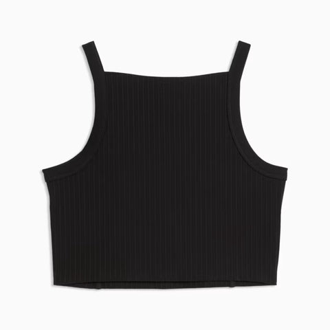 ESS Ribbed Crop Top Women