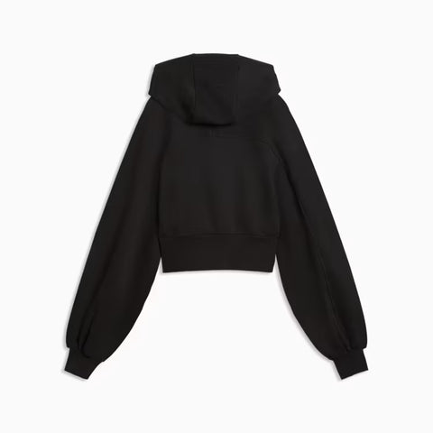 ESS  Cropped Balloon Sleeve Hoodie TR Women