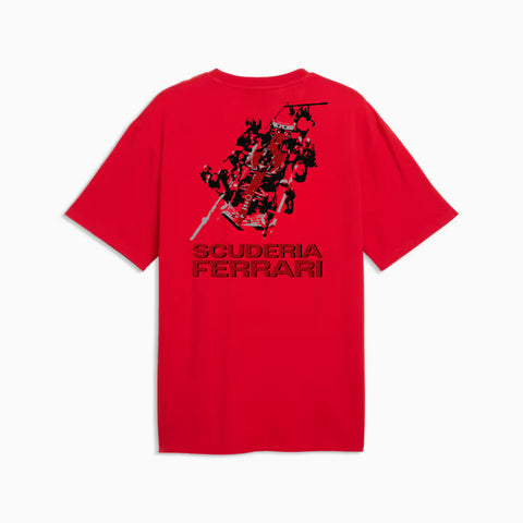 Ferrari Car Graphic Tee 2 Men