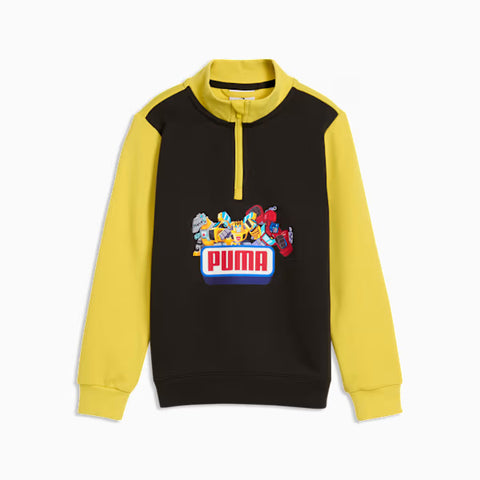 PUMA X TRANSFORMERS Graphic Half-Zip Boys