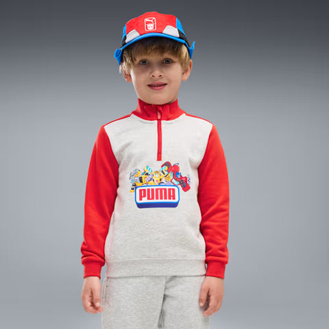 PUMA X TRANSFORMERS Graphic Half-Zip Boys