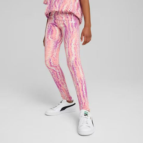 ESS NATURE 2.0 AOP Leggings Girls