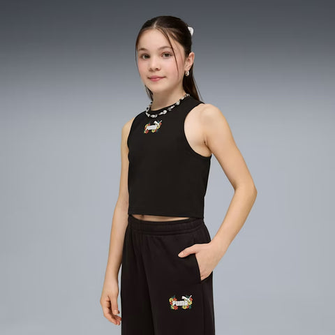 MID90 Slim Length Graphic Tank Girls