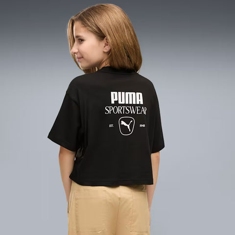PUMA CLASS Relaxed Short Lenght Graphic Tee Girls