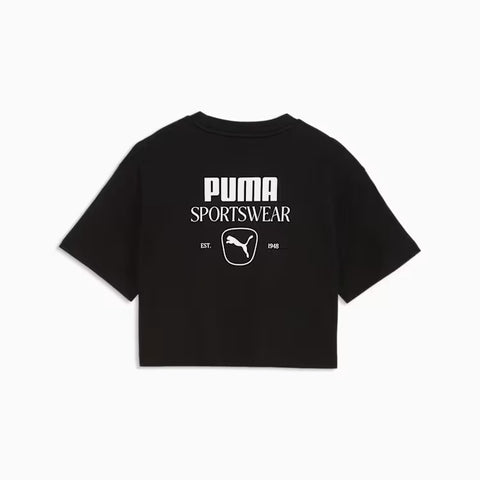 PUMA CLASS Relaxed Short Lenght Graphic Tee Girls