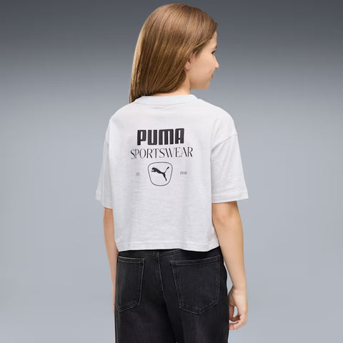 PUMA CLASS Relaxed Short Lenght Graphic Tee Girls