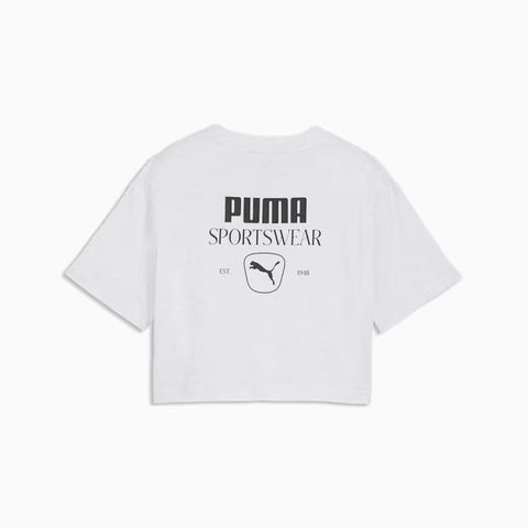 PUMA CLASS Relaxed Short Lenght Graphic Tee Girls