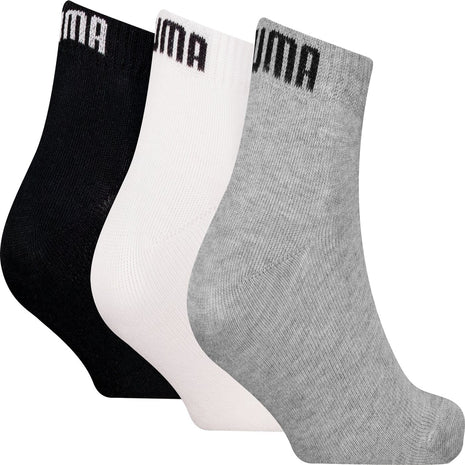 PUMA KIDS PLAIN QUARTER Socks (3 Pack)